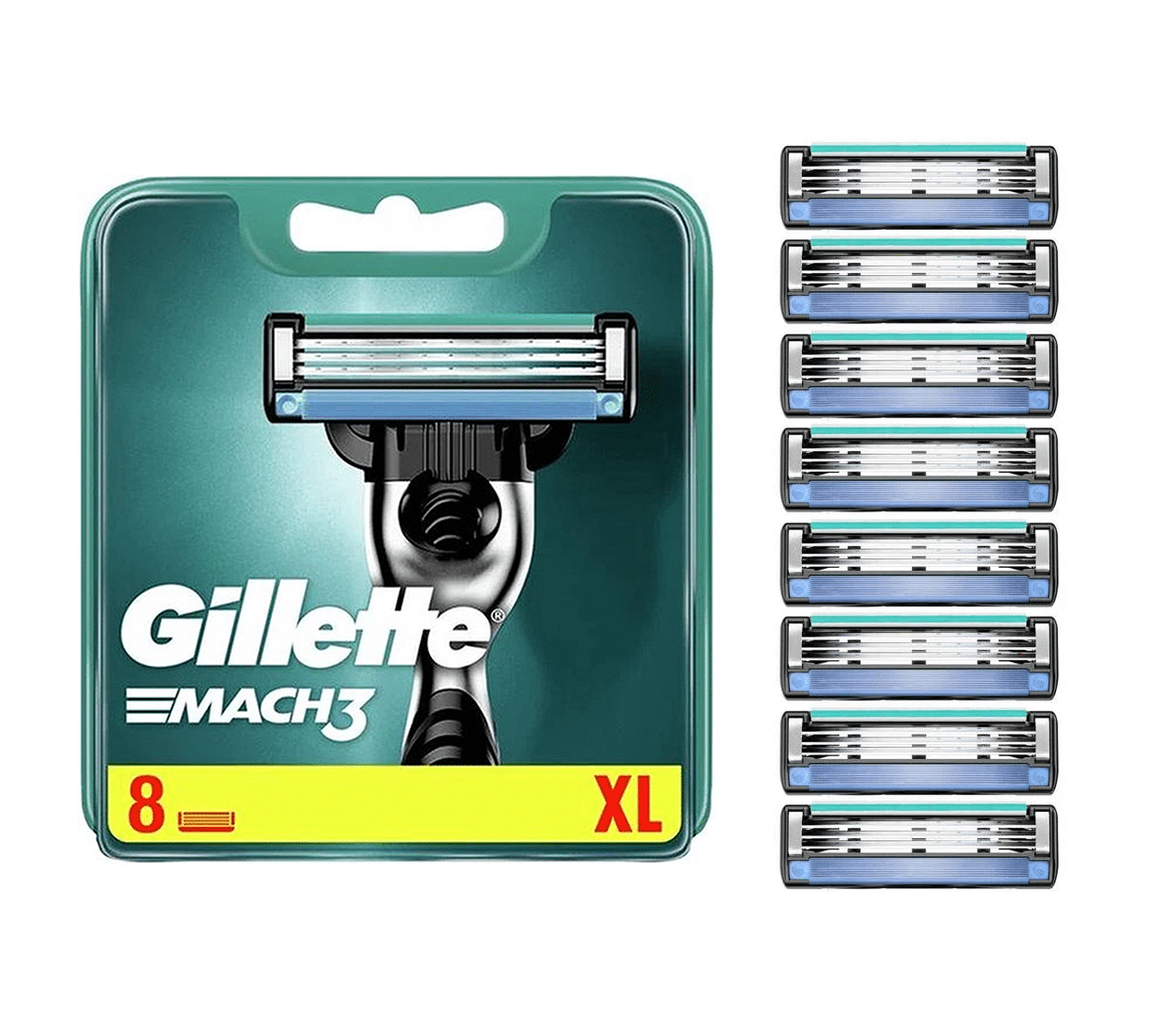 Overzicht Aannames, aannames. Raad eens vaak Gillette Mach3 scheermesjes voor mannen - 8-pack of 16-pack - extra  goedkoop - OP=OP - Toolow.nl